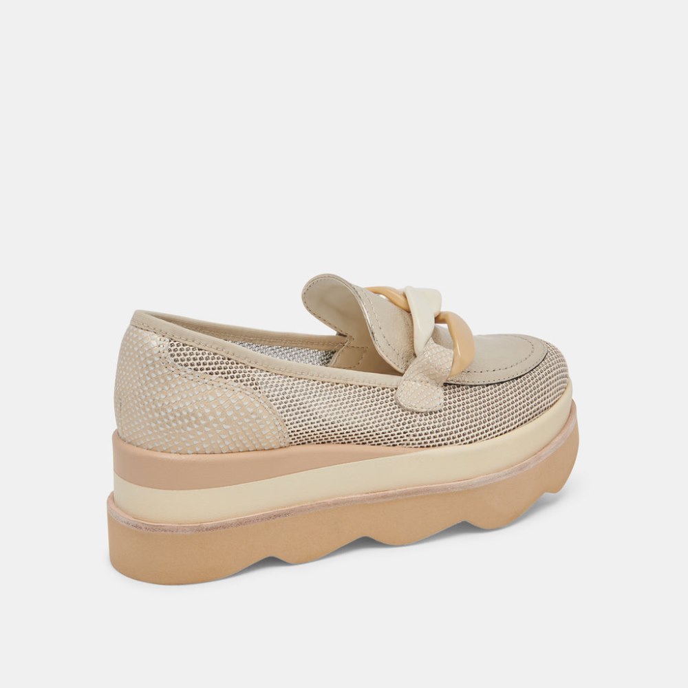 Dolce Vita Jaksen Sneakers Gold Mesh