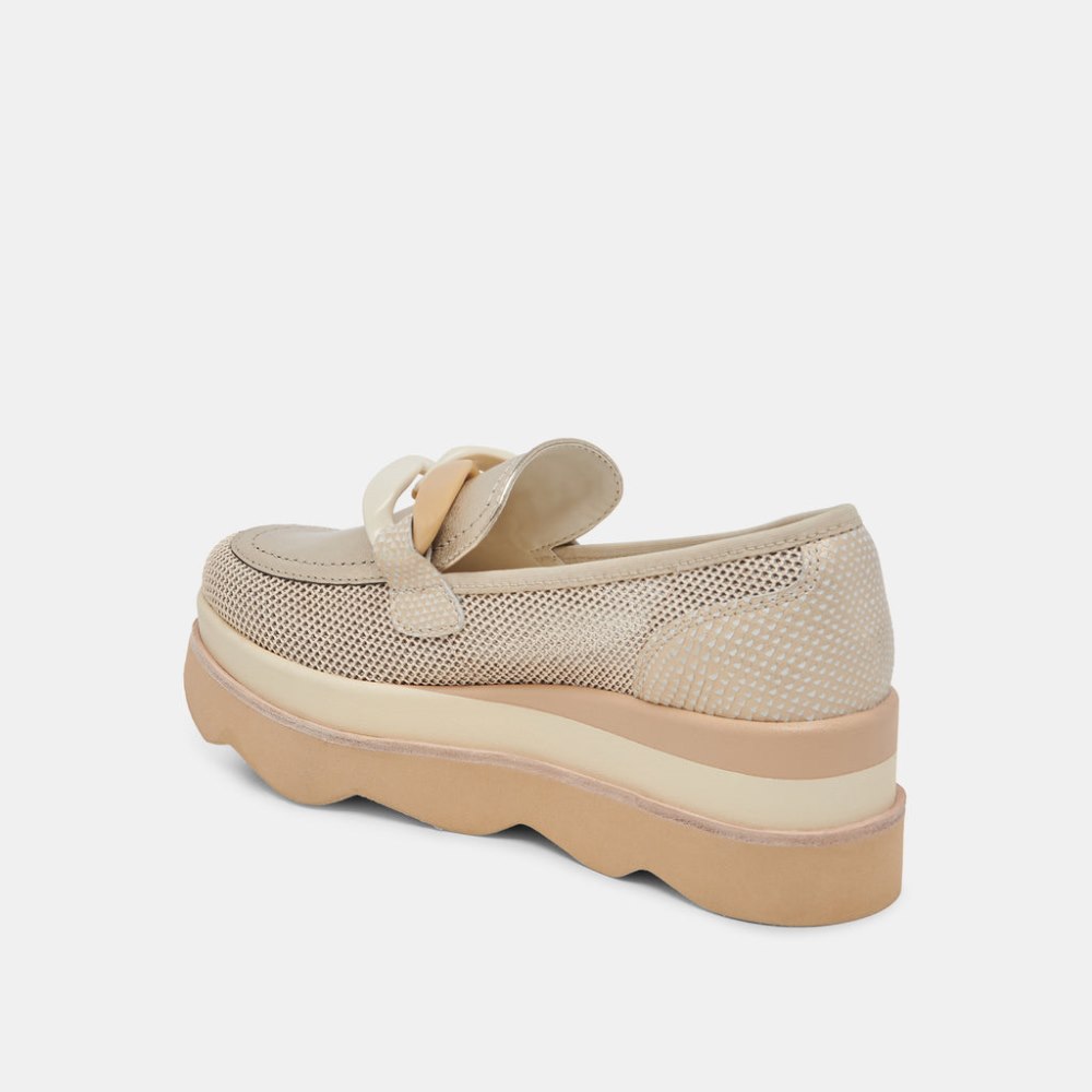Dolce Vita Jaksen Sneakers Gold Mesh