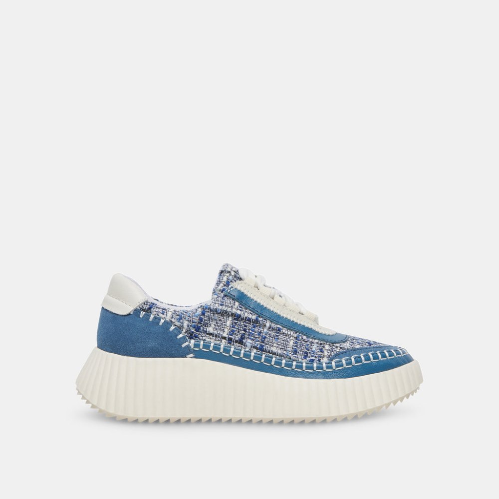 Dolce Vita Dolen Sneakers Navy Multi Woven