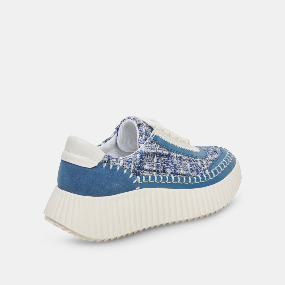 Dolce Vita Dolen Sneakers Navy Multi Woven