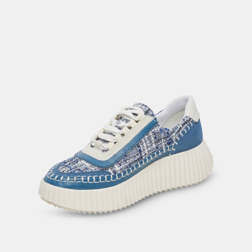 Dolce Vita Dolen Sneakers Navy Multi Woven