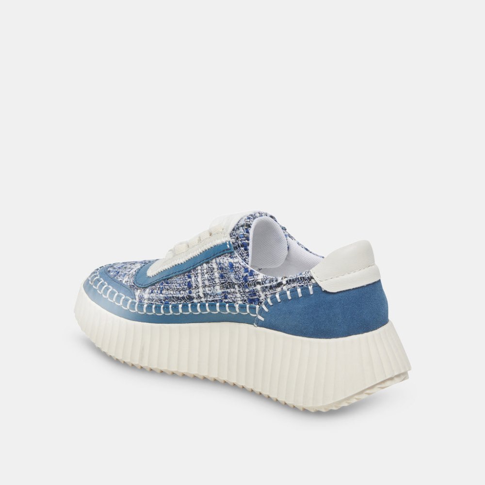 Dolce Vita Dolen Sneakers Navy Multi Woven