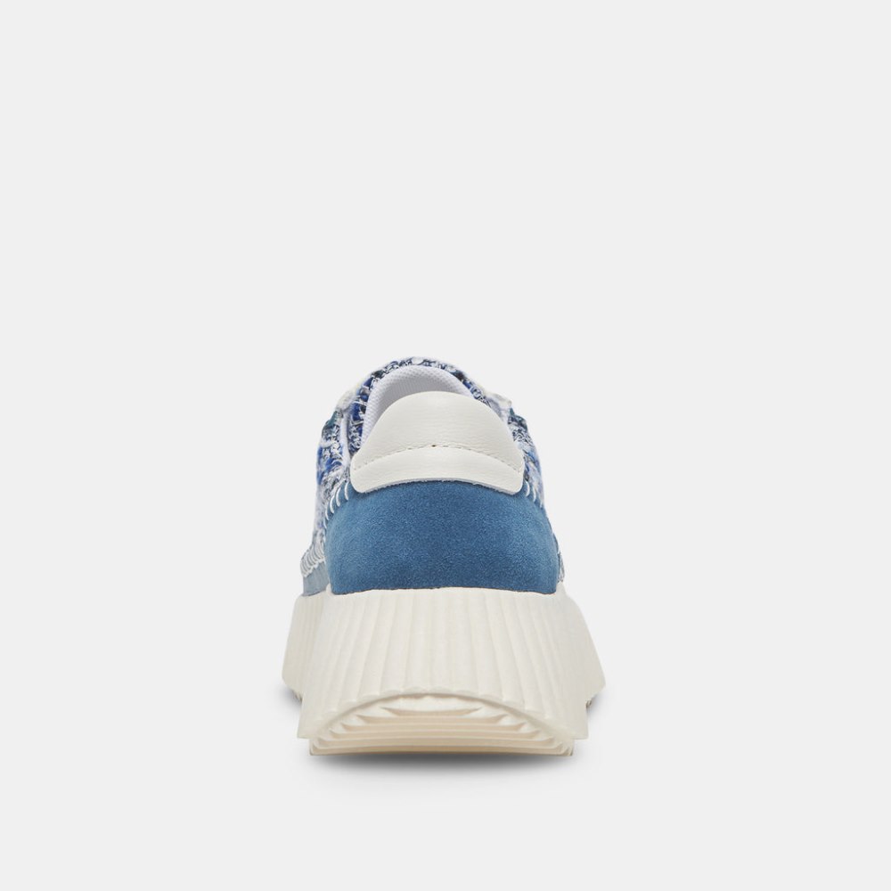 Dolce Vita Dolen Sneakers Navy Multi Woven