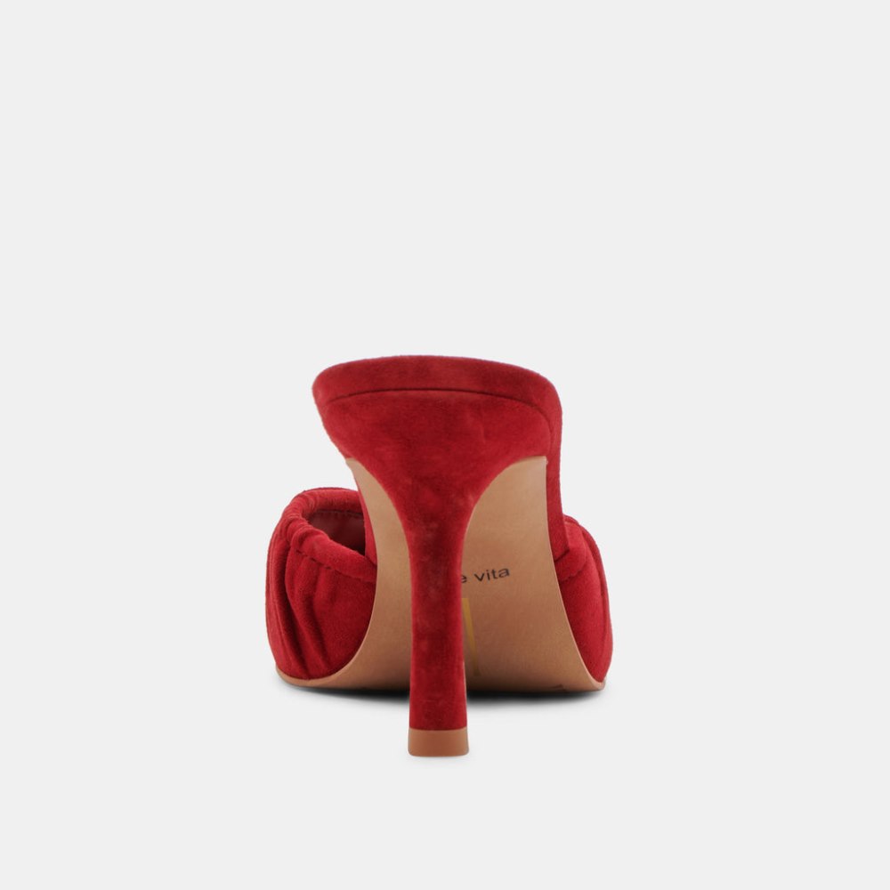 Dolce Vita Kairi Heels Crimson Suede