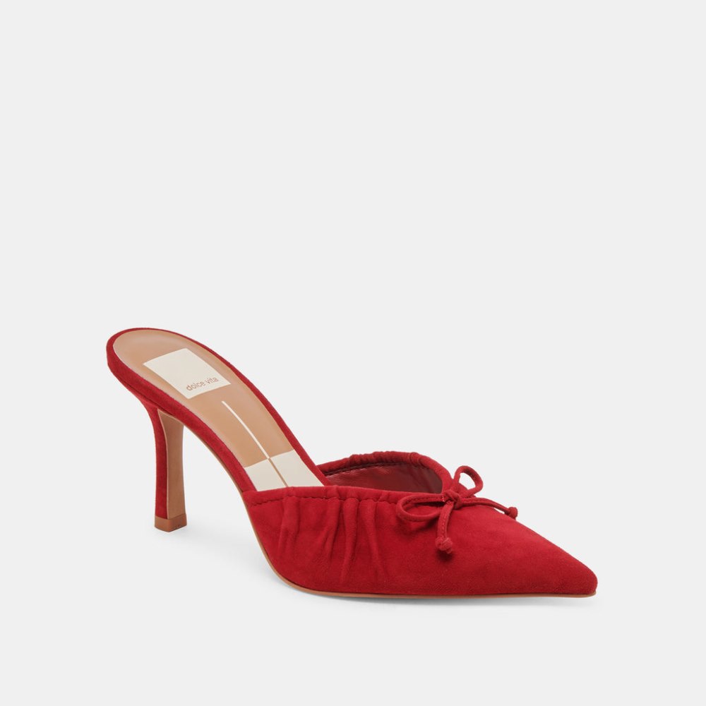 Dolce Vita Kairi Heels Crimson Suede