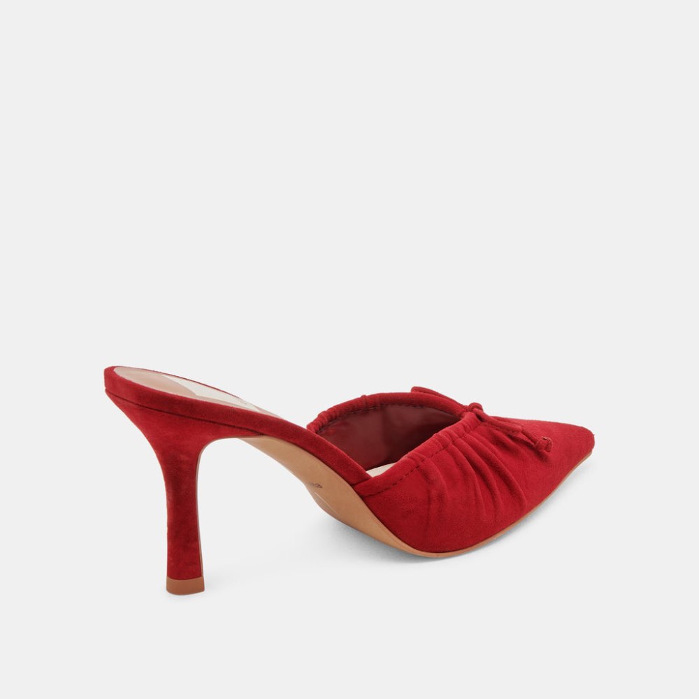 Dolce Vita Kairi Heels Crimson Suede