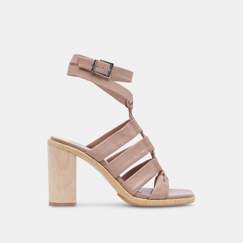 Dolce Vita Olema Heels Cafe Leather