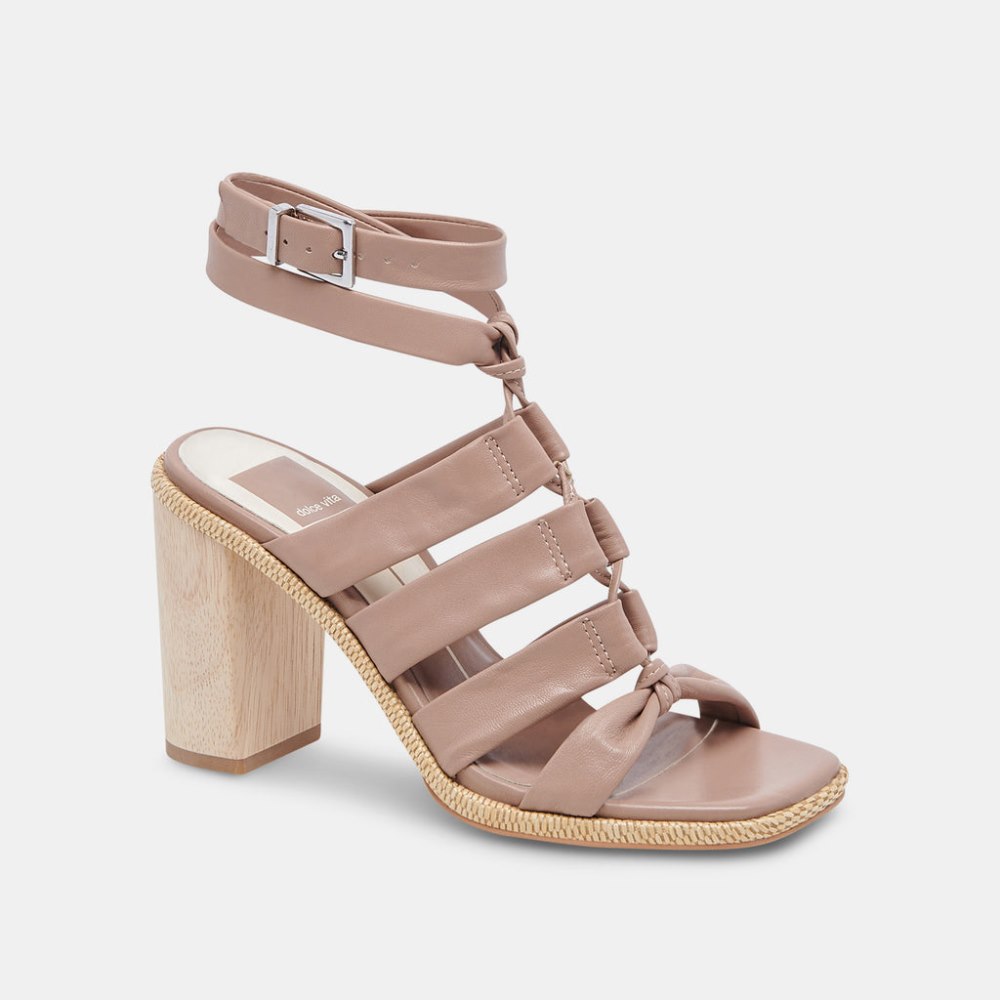 Dolce Vita Olema Heels Cafe Leather