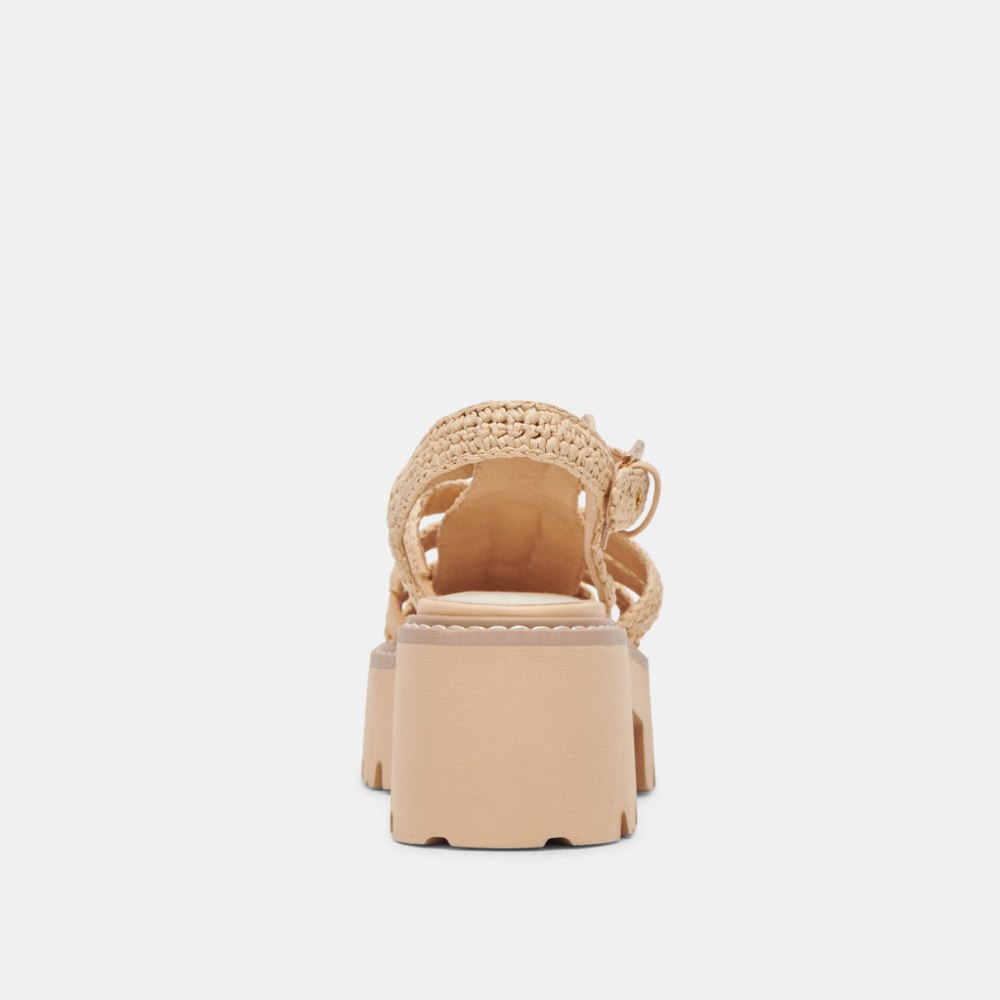 Dolce Vita Lasly Sandals Natural Knit