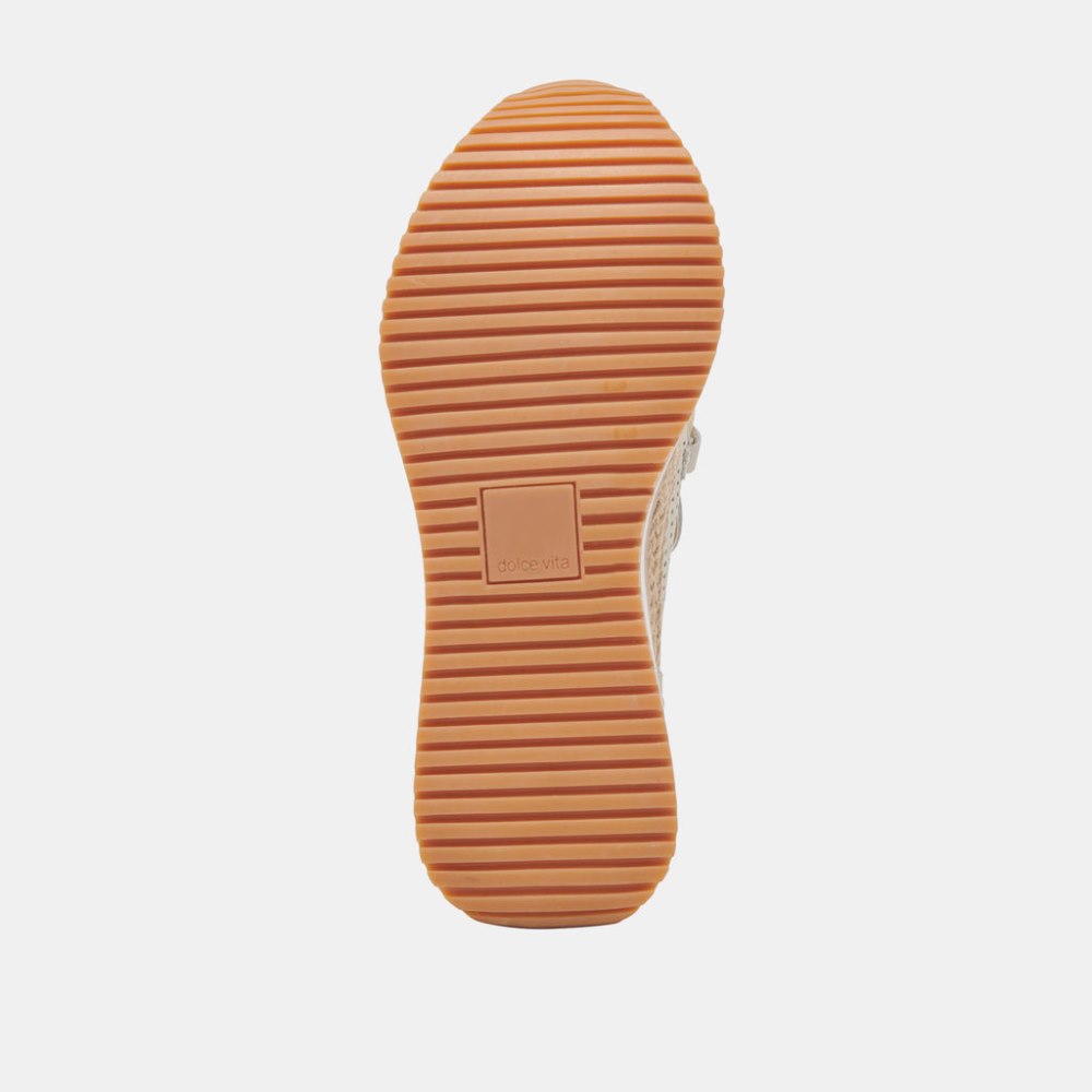 Dolce Vita Jadah Sneakers Ivory Nubuck