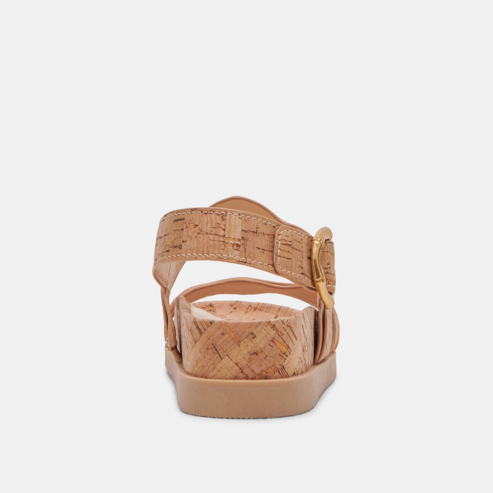 Dolce Vita Sindy Sandals Natural Cork