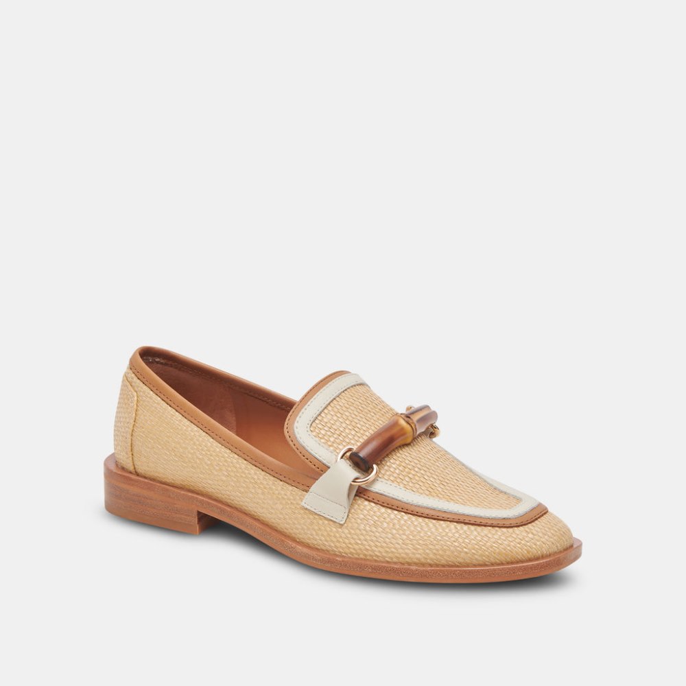 Dolce Vita Sarara Flats Honey Raffia