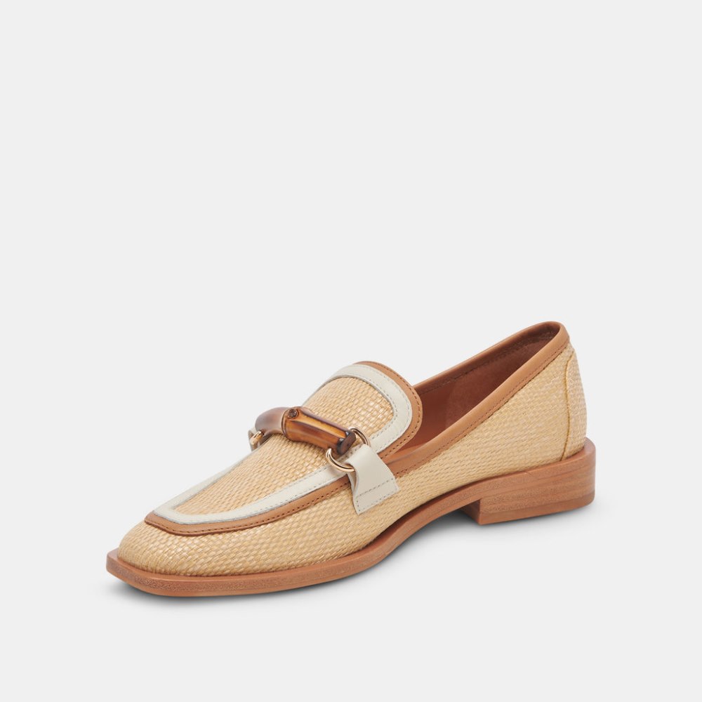 Dolce Vita Sarara Flats Honey Raffia