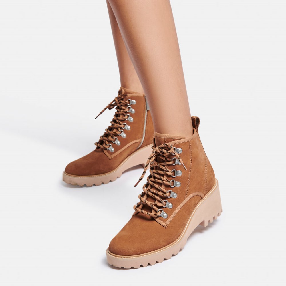 Dolce Vita Huey Hiker Boots Whiskey Nubuck
