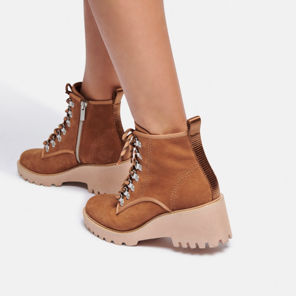 Dolce Vita Huey Hiker Boots Whiskey Nubuck