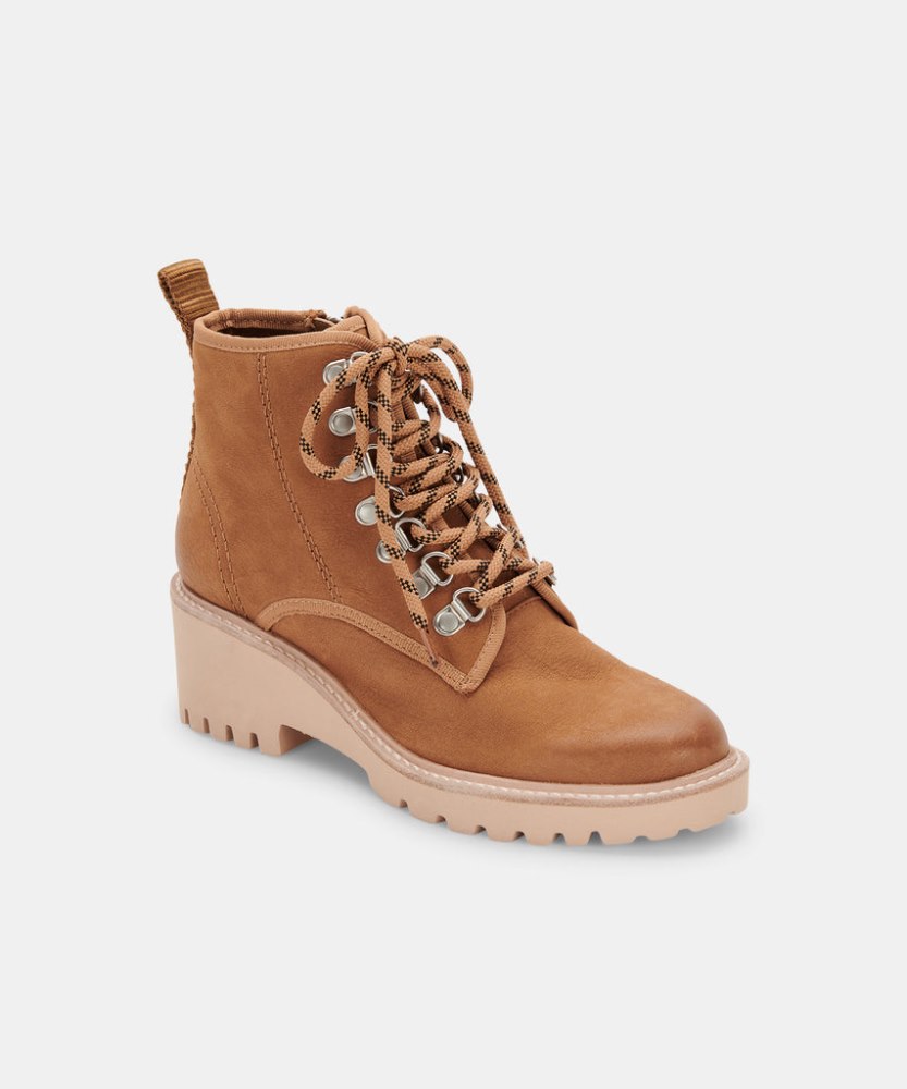 Dolce Vita Huey Hiker Boots Whiskey Nubuck