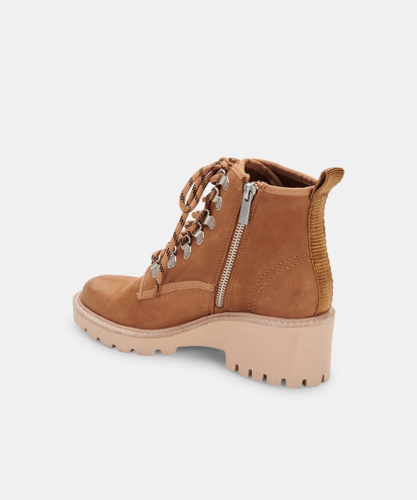 Dolce Vita Huey Hiker Boots Whiskey Nubuck