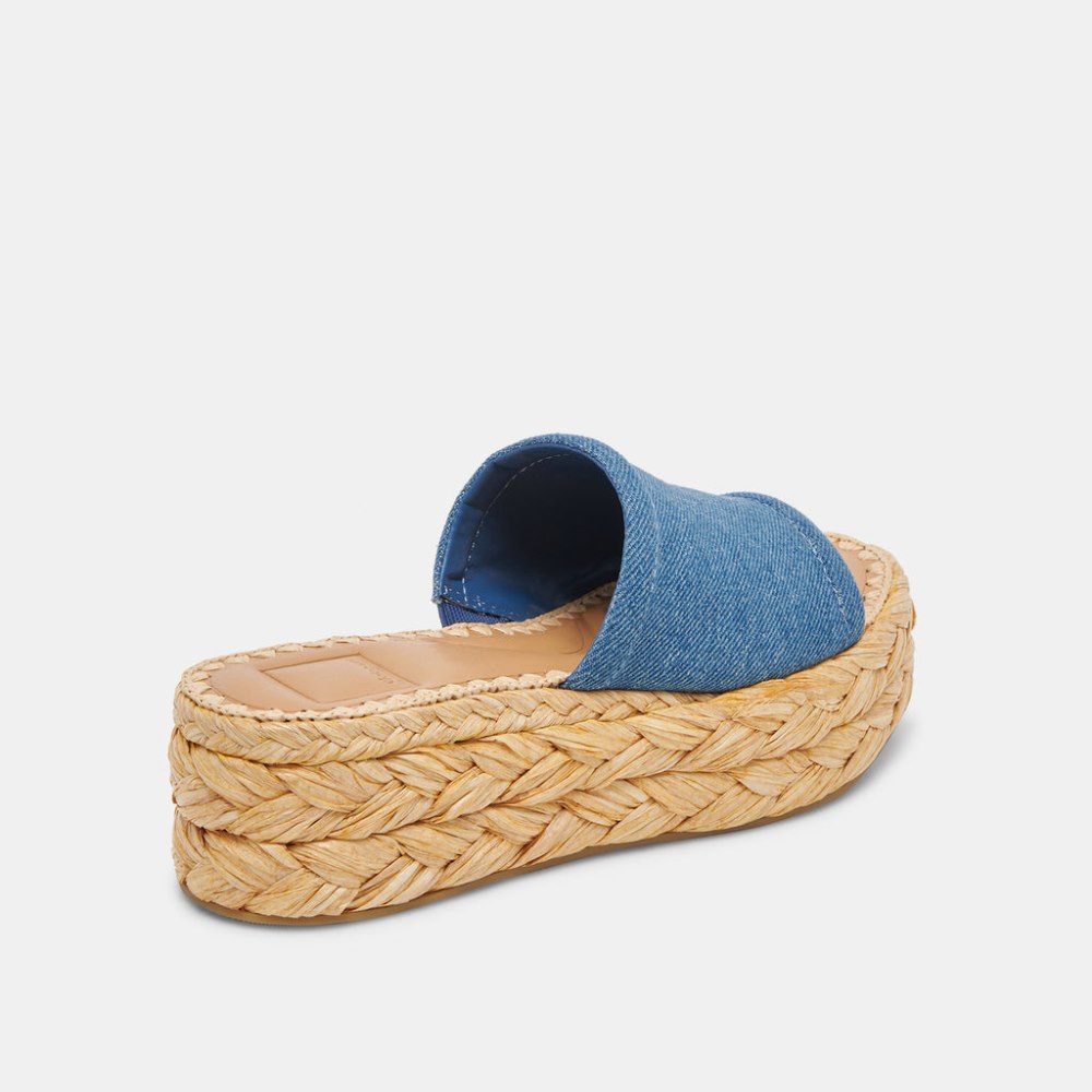 Dolce Vita Chavi Sandals Blue Denim