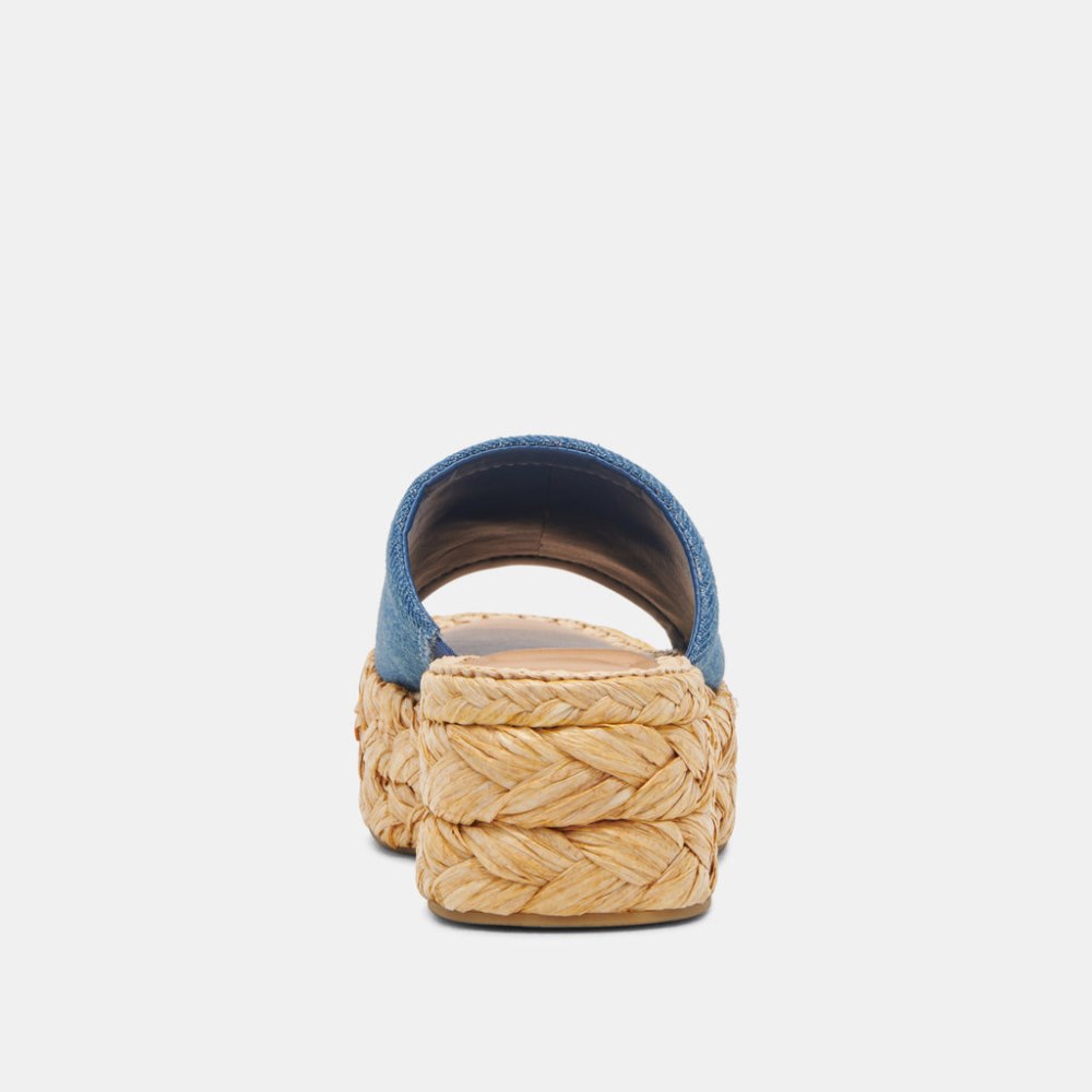 Dolce Vita Chavi Sandals Blue Denim