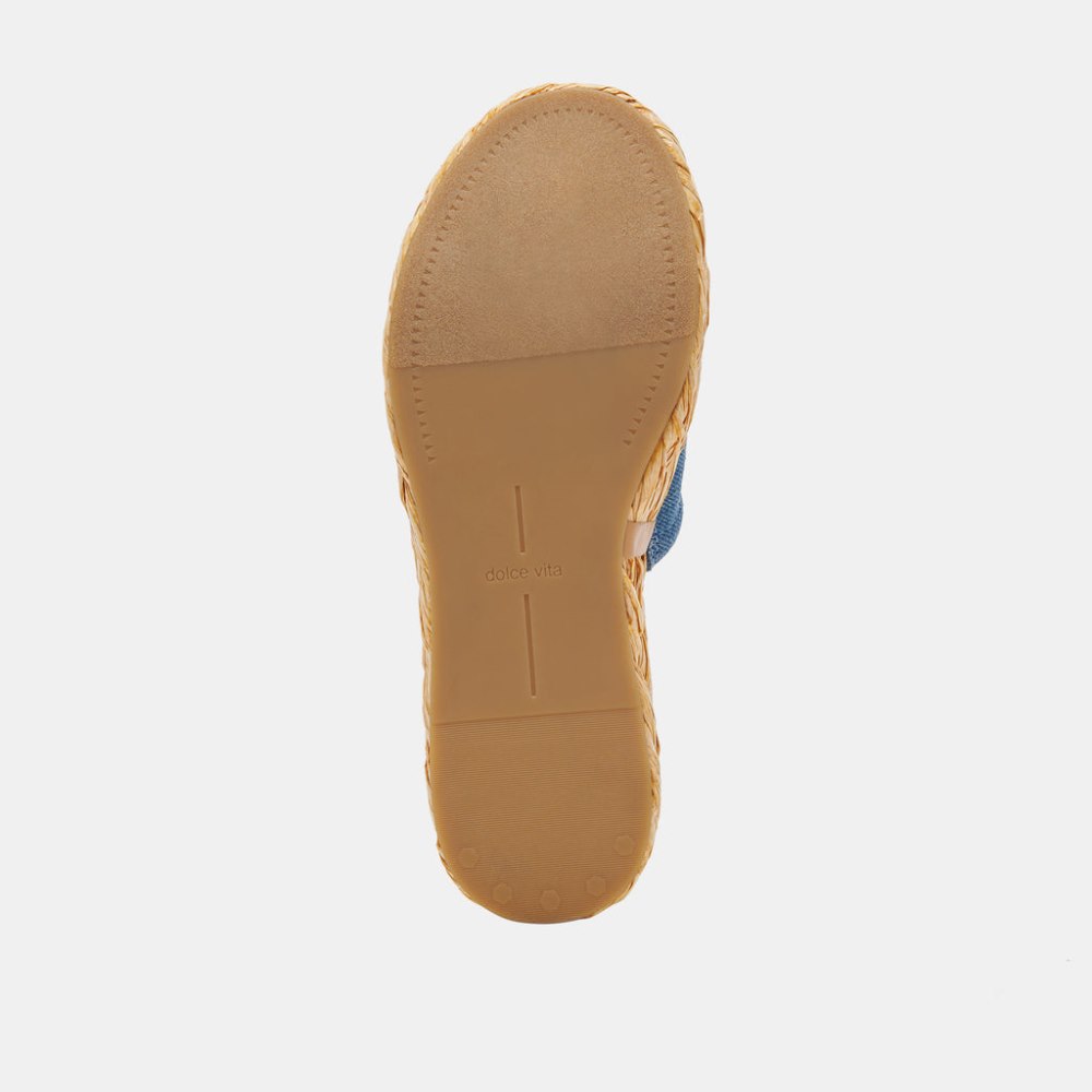 Dolce Vita Chavi Sandals Blue Denim