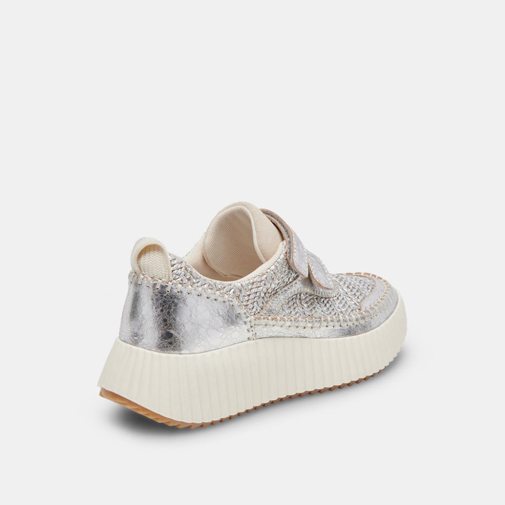 Dolce Vita Demo Sneakers Silver Knit
