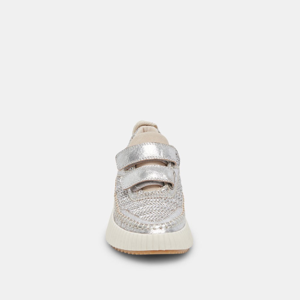 Dolce Vita Demo Sneakers Silver Knit