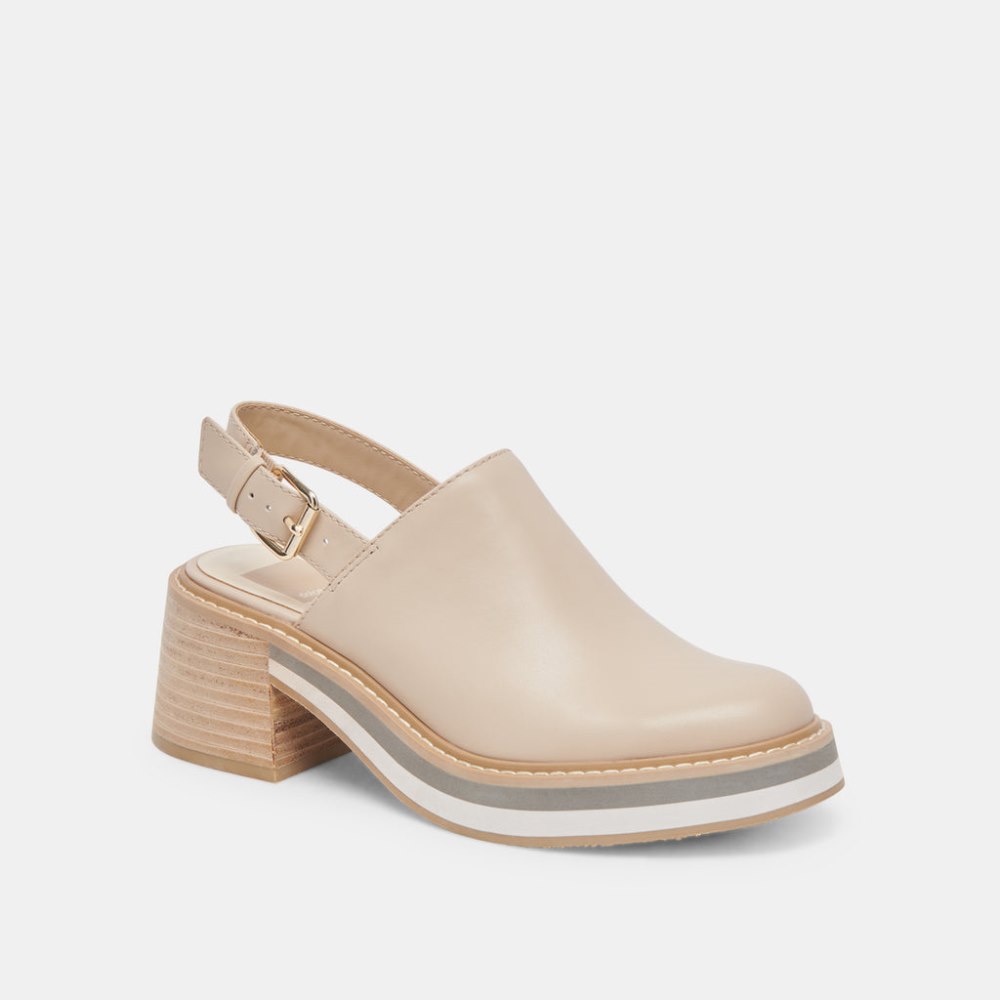 Dolce Vita Haniah Heels Biscuit Leather