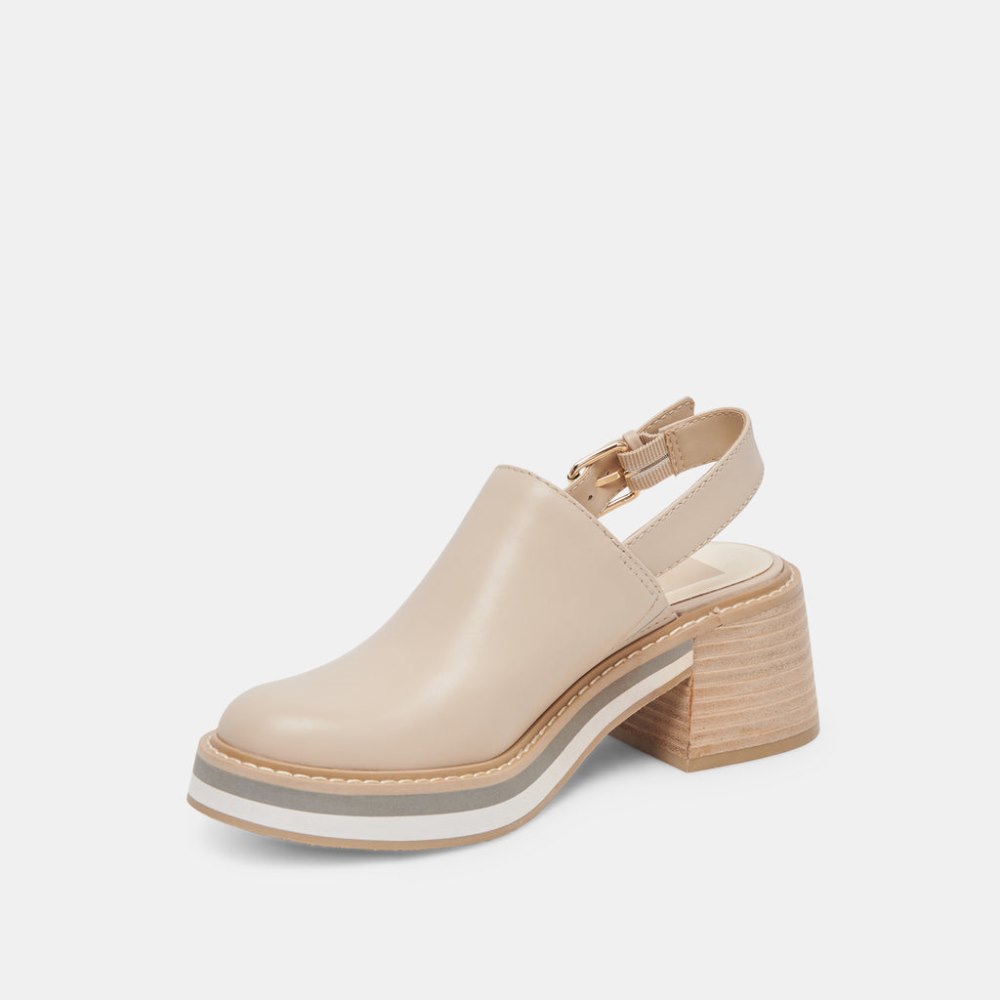 Dolce Vita Haniah Heels Biscuit Leather