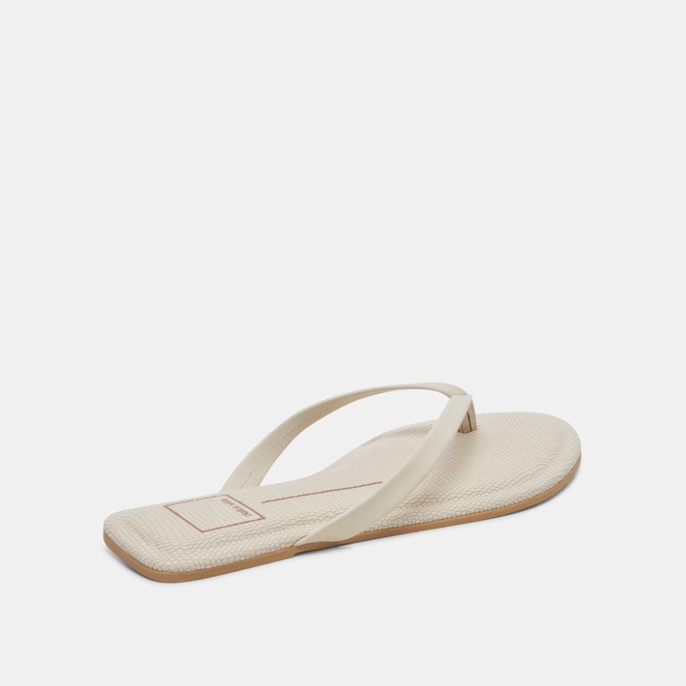 Dolce Vita Layney Sandals Ivory Leather