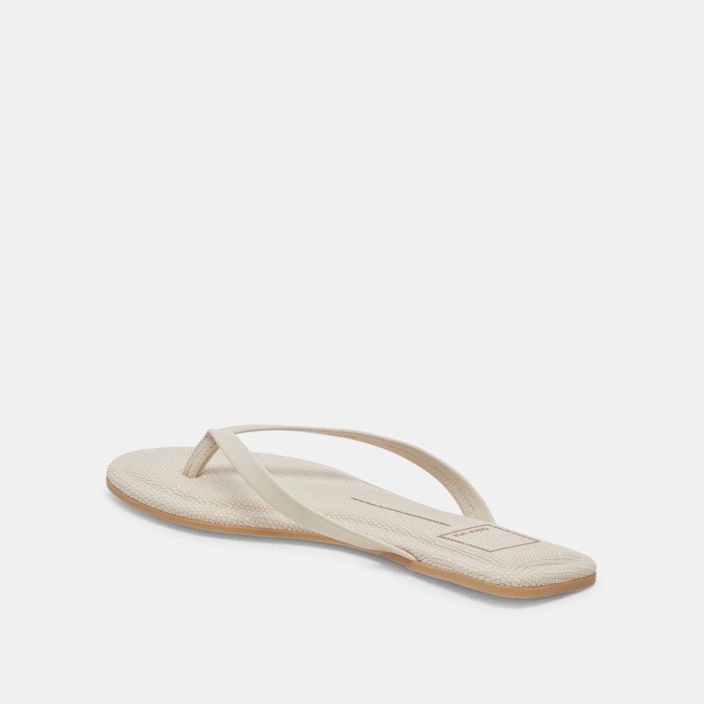 Dolce Vita Layney Sandals Ivory Leather