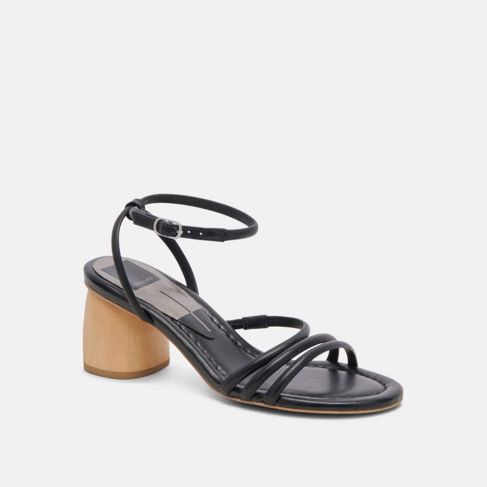 Dolce Vita Mikael Heels Black Leather