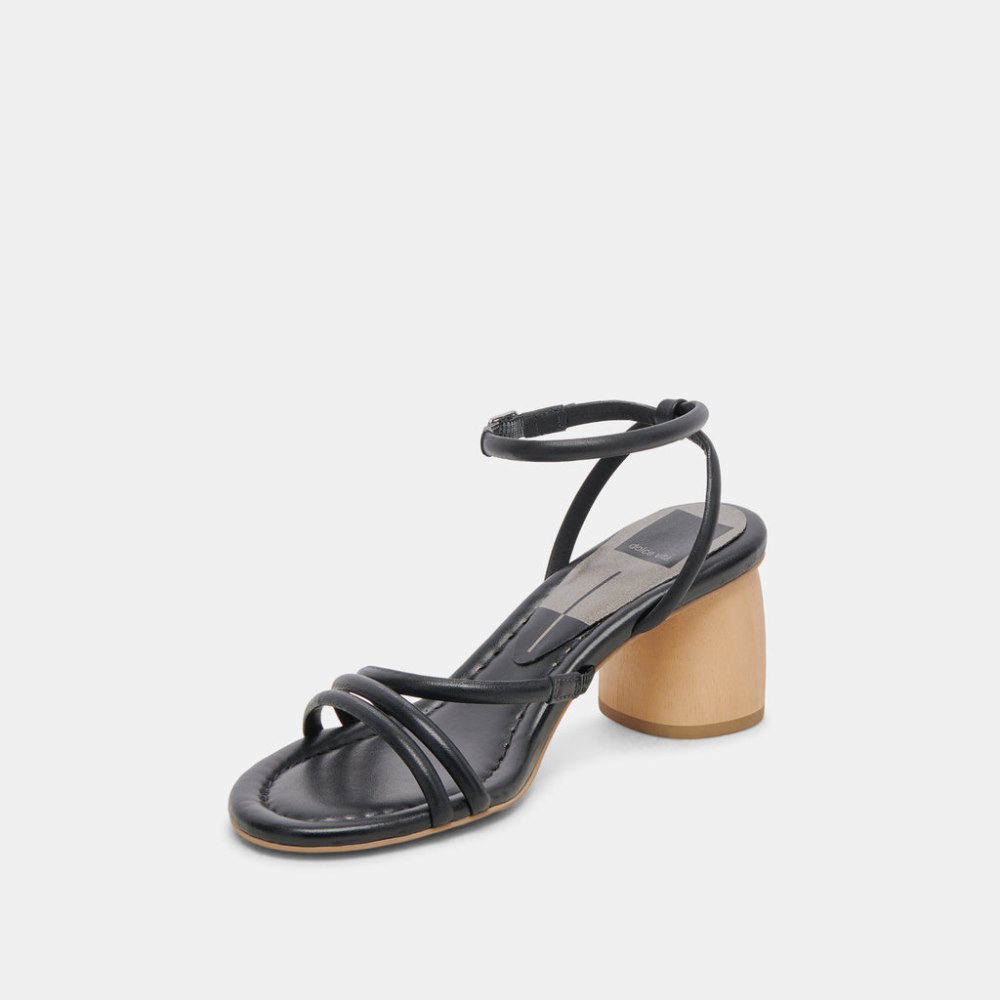 Dolce Vita Mikael Heels Black Leather