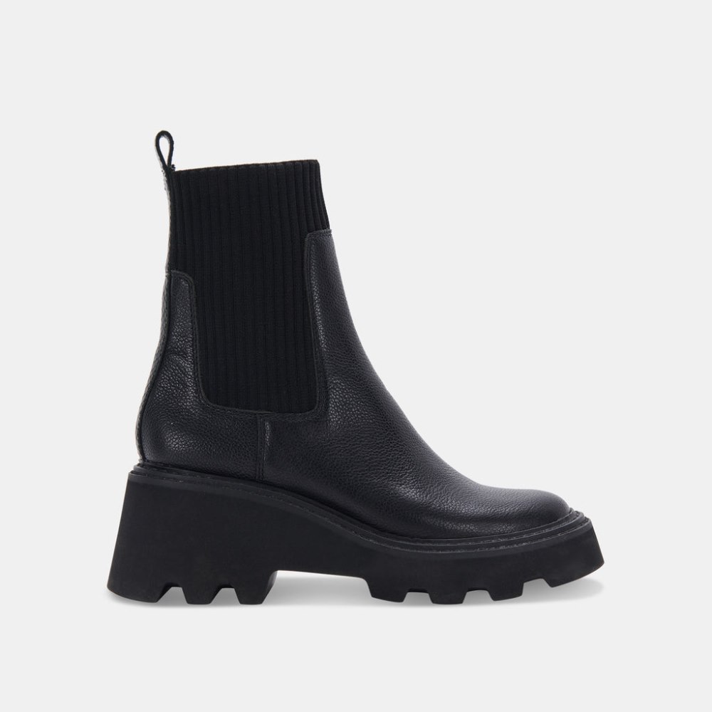 Dolce Vita Hoven H2o Boots Black Leather