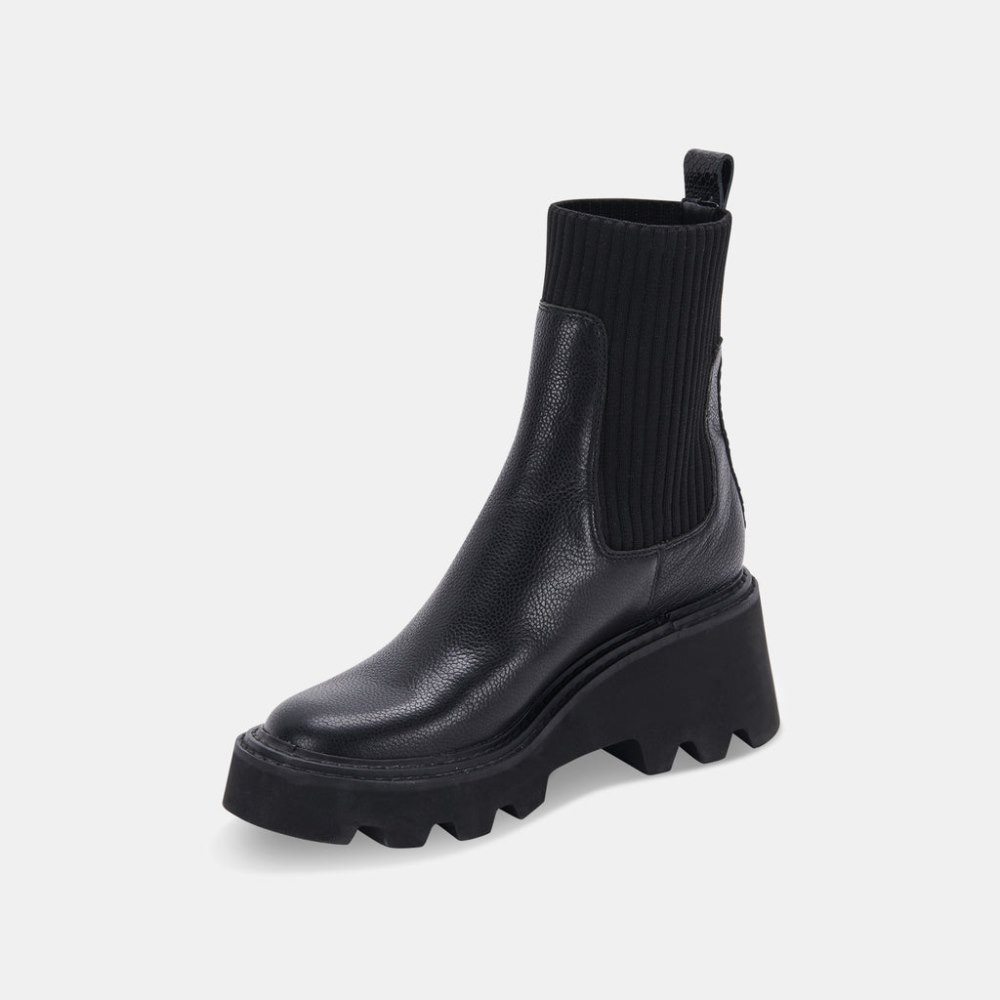 Dolce Vita Hoven H2o Boots Black Leather