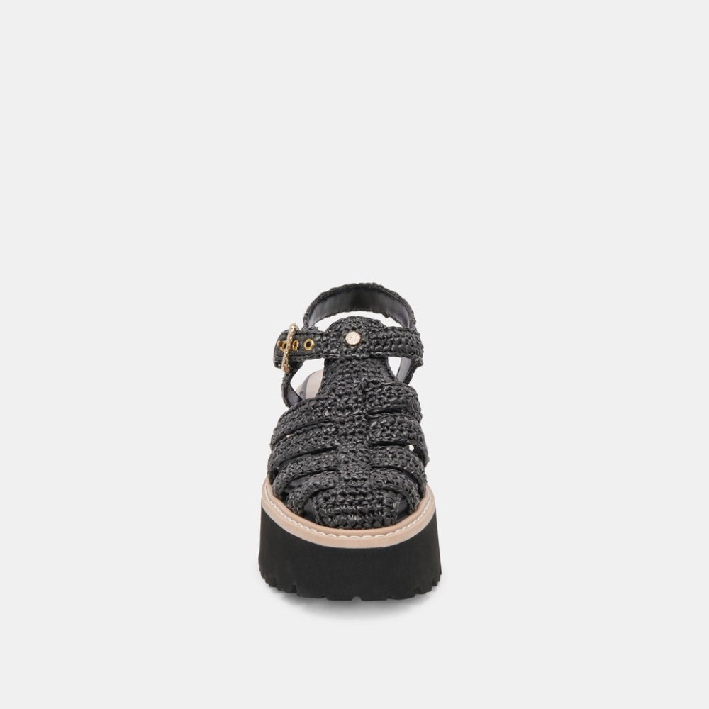 Dolce Vita Lasly Sandals Onyx Knit