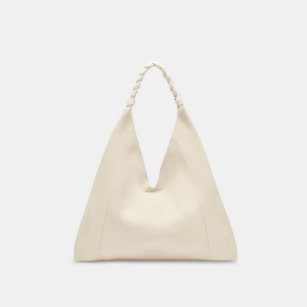 Dolce Vita Mia Tote Ivory Leather