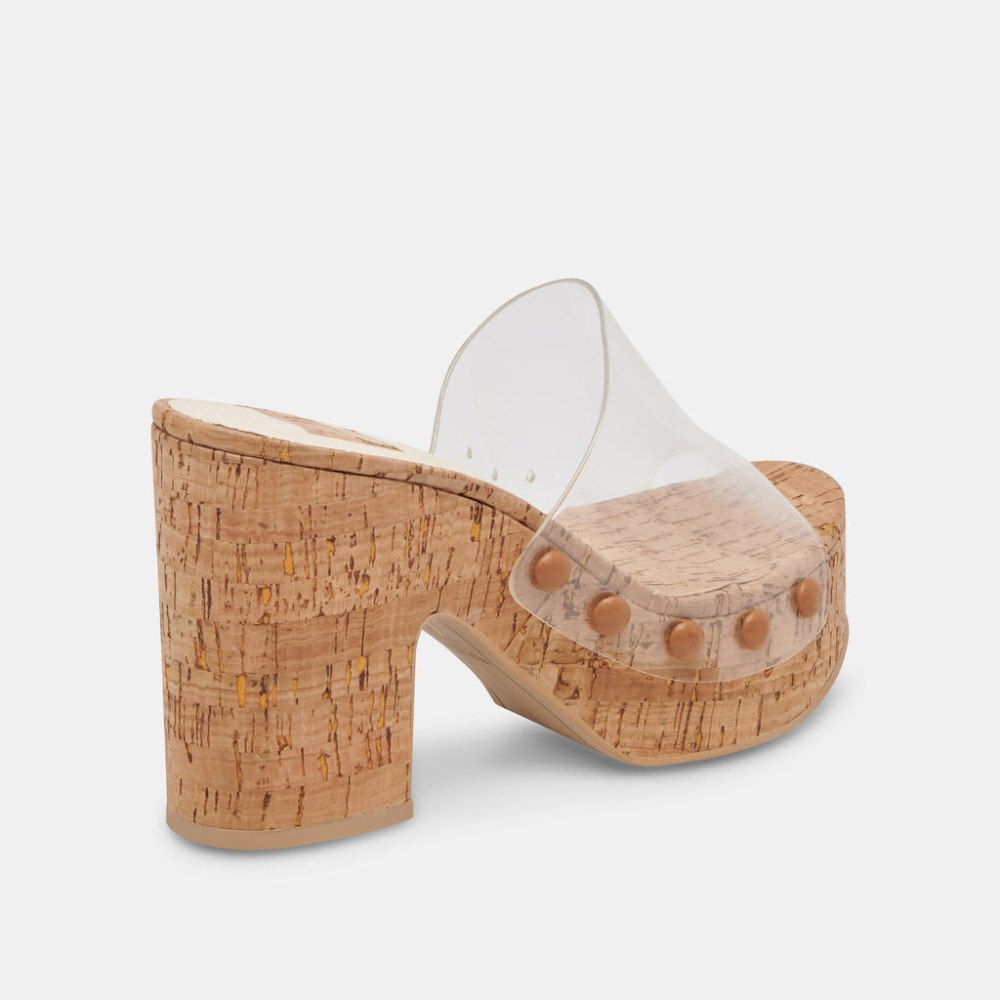 Dolce Vita Emol Heels Crystal Vinyl