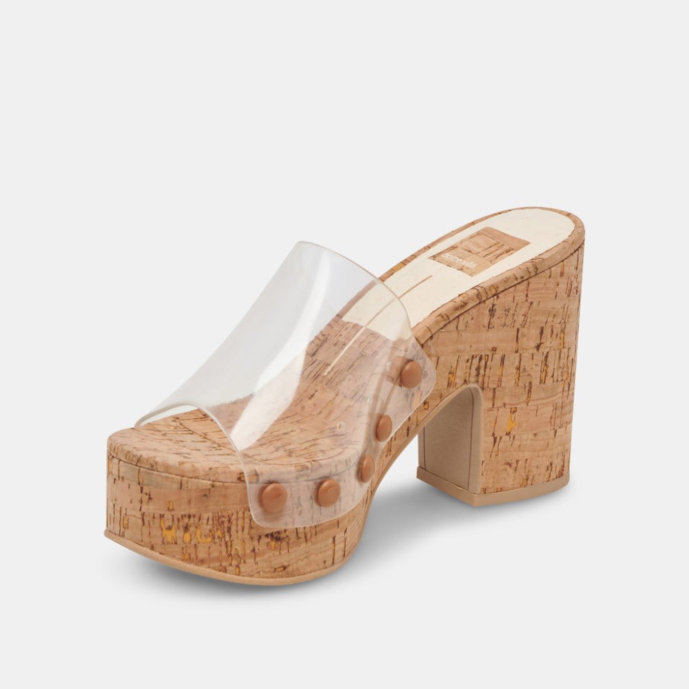 Dolce Vita Emol Heels Crystal Vinyl