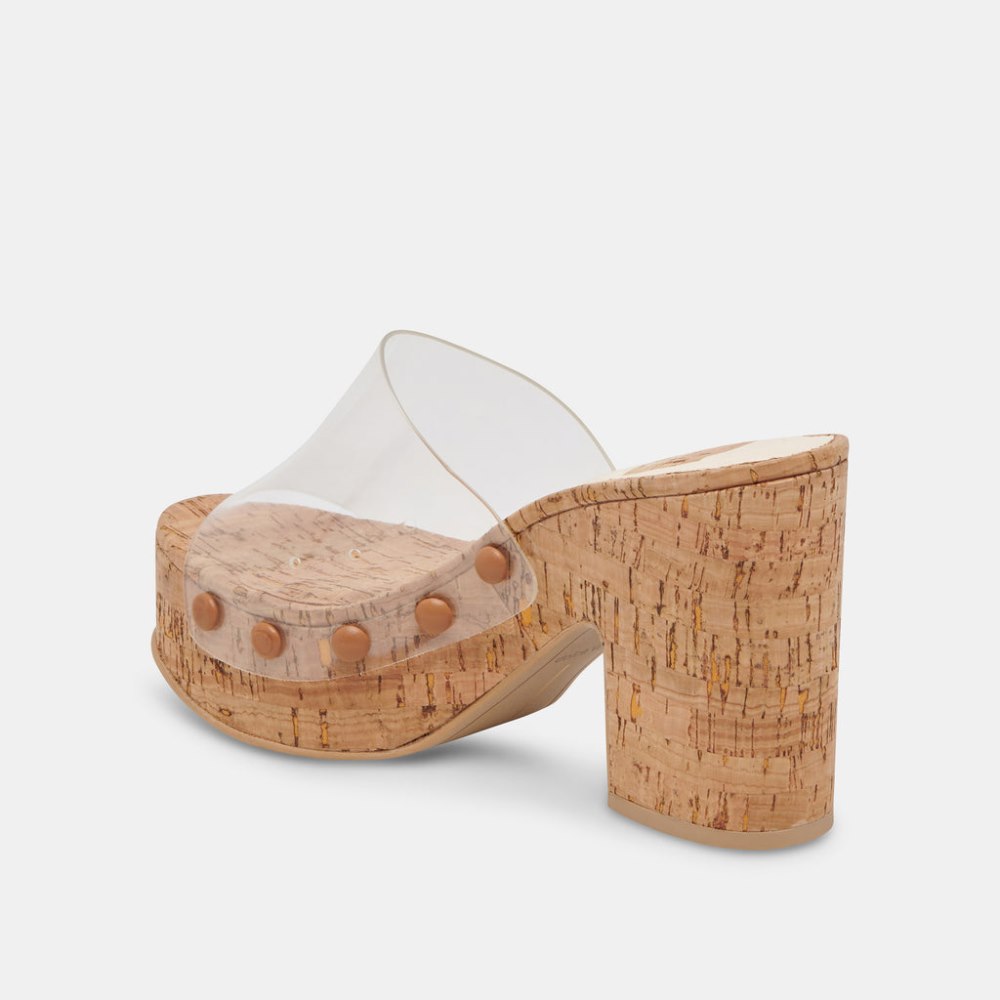 Dolce Vita Emol Heels Crystal Vinyl