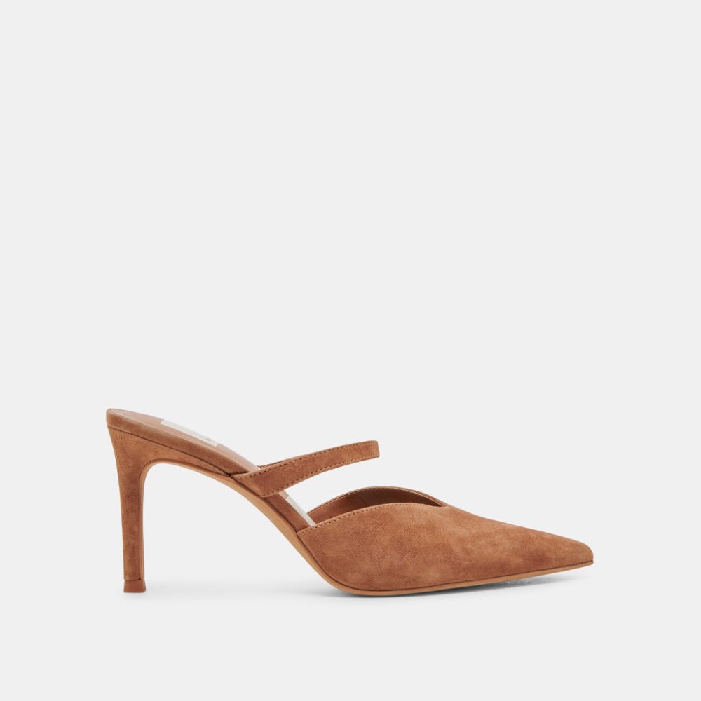 Dolce Vita Kanika Heels Pecan Suede