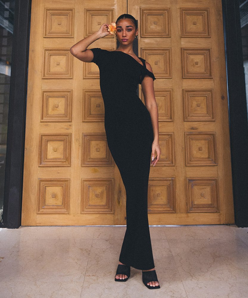 Dolce Vita Narda Heels Onyx Mesh