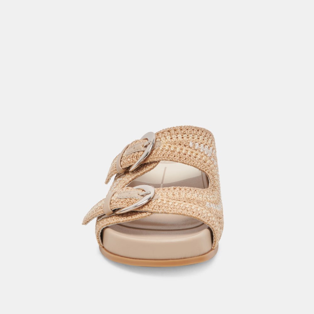 Dolce Vita Ralli Sandals Natural Multi Knit