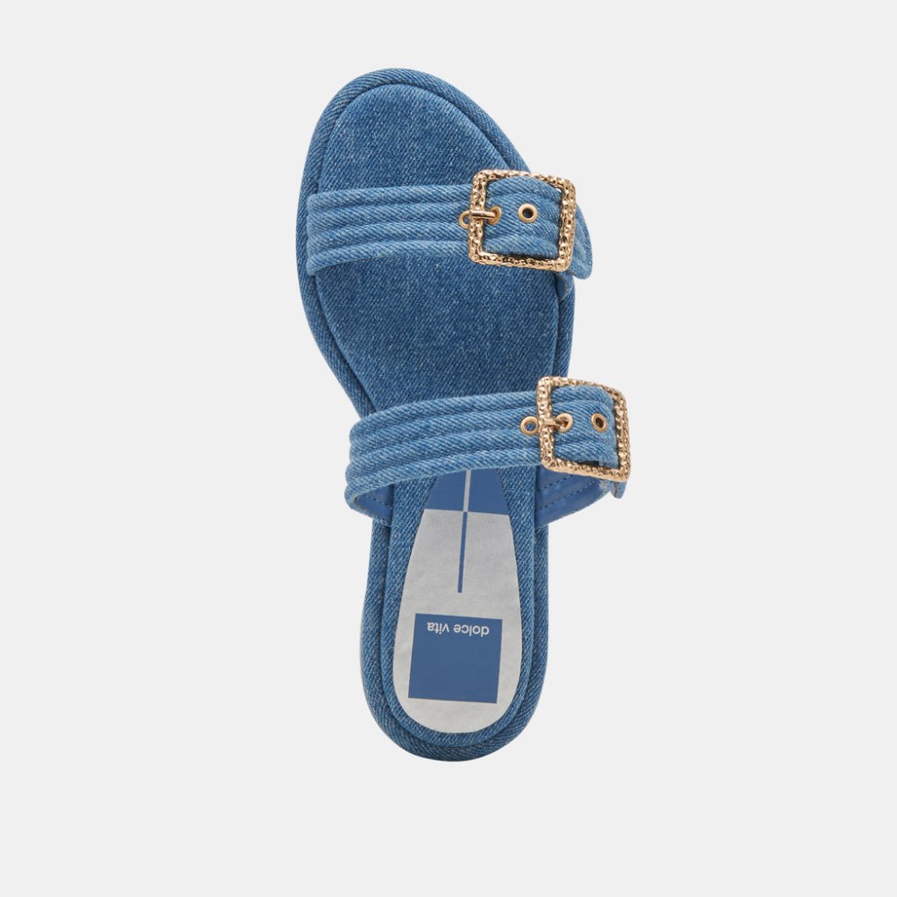 Dolce Vita Alaina Sandals Blue Denim