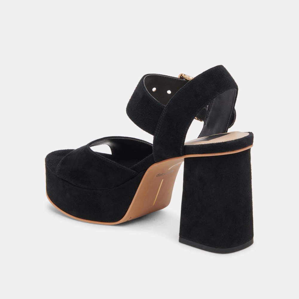 Dolce Vita Bobby Heels Onyx Suede