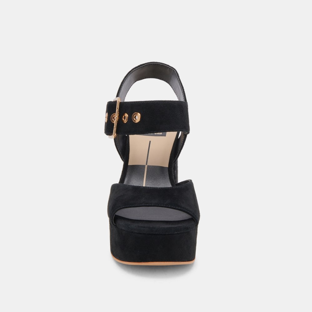 Dolce Vita Bobby Heels Onyx Suede