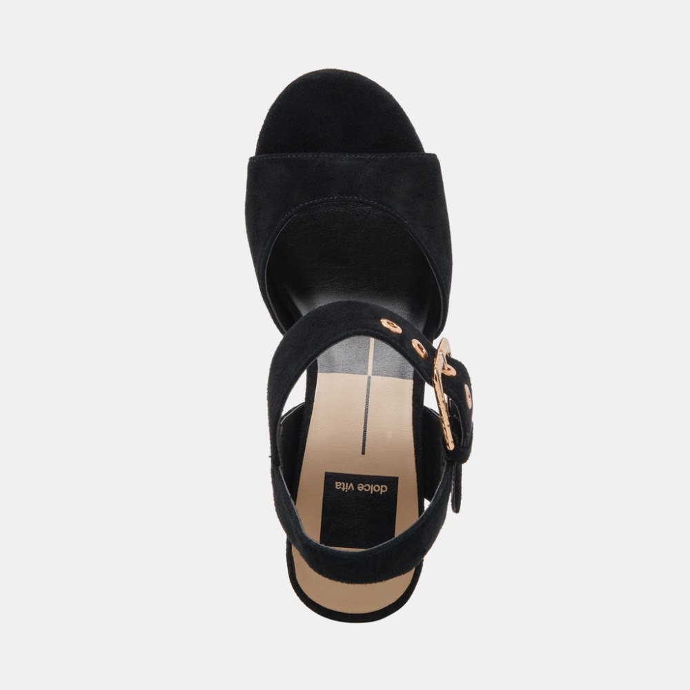 Dolce Vita Bobby Heels Onyx Suede