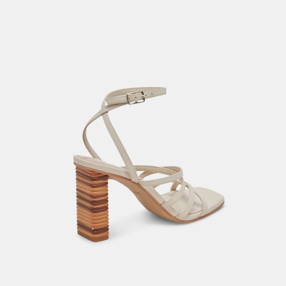 Dolce Vita Jenko Heels Ivory Leather