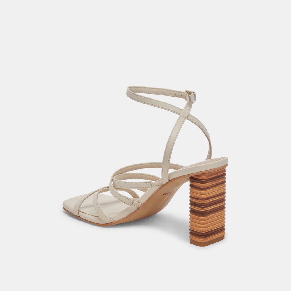 Dolce Vita Jenko Heels Ivory Leather