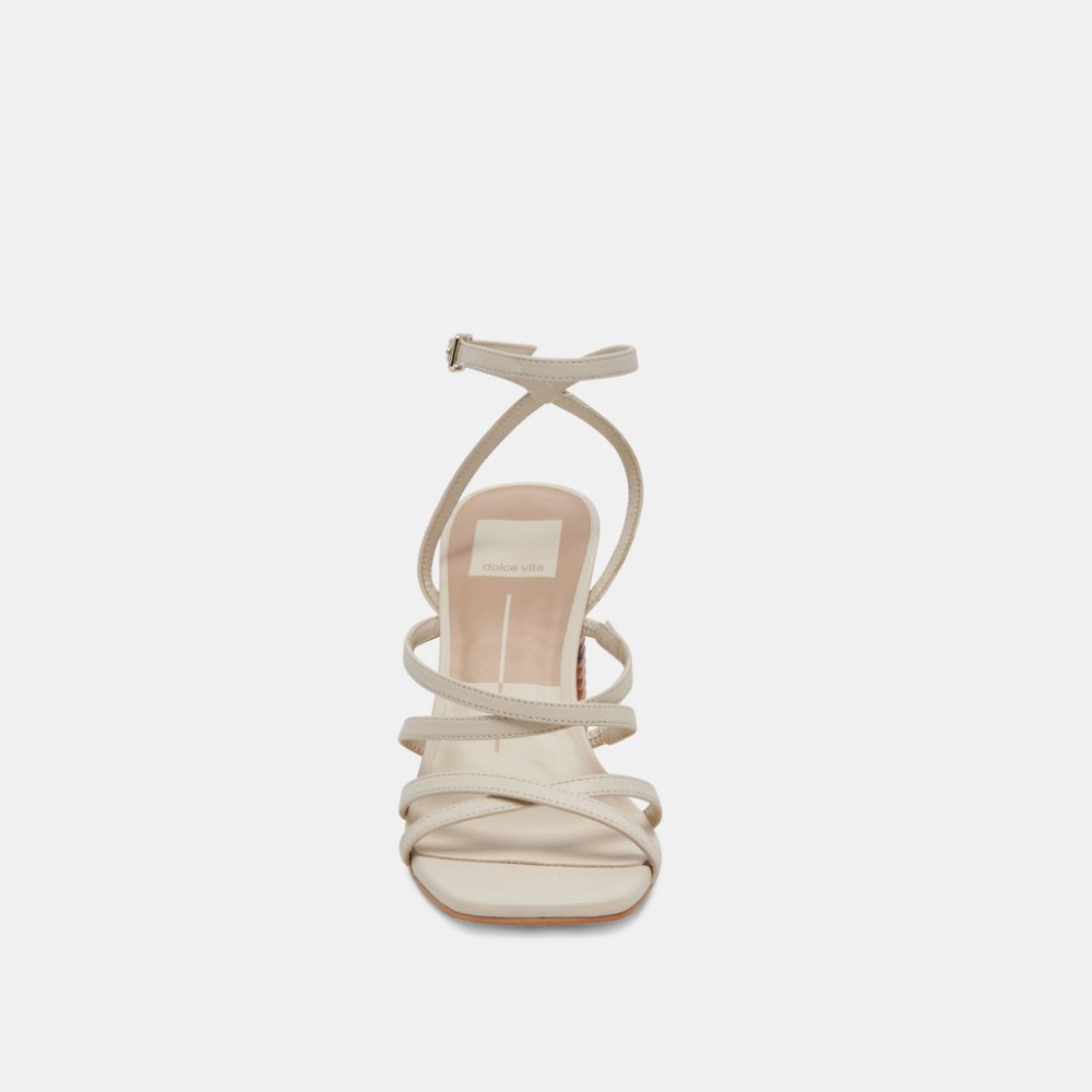 Dolce Vita Jenko Heels Ivory Leather