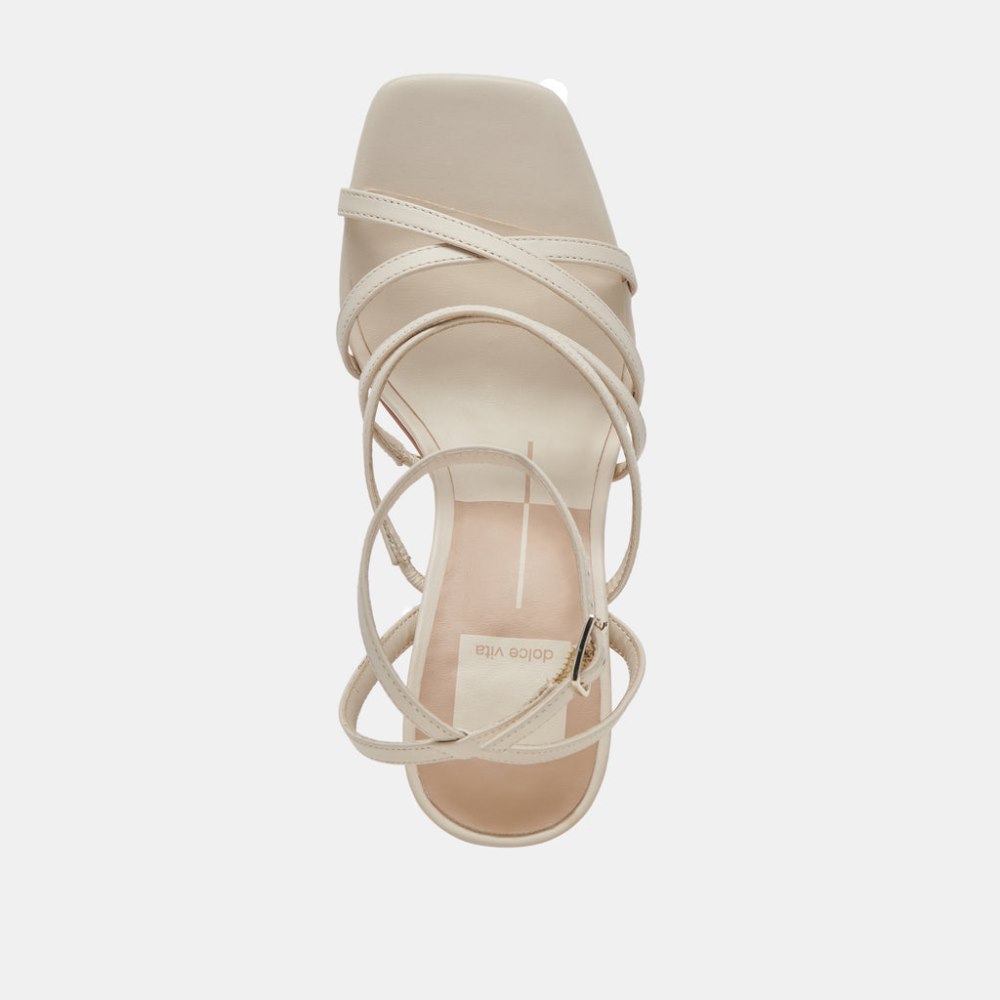 Dolce Vita Jenko Heels Ivory Leather